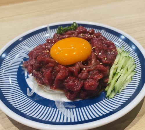 特選馬刺しのユッケ