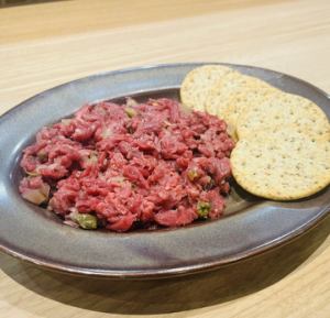 馬肉の洋風タルタル