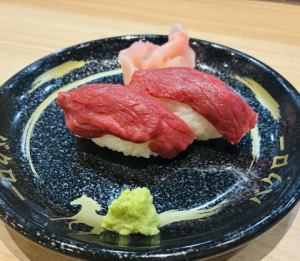 【馬刺しのにぎり寿司 各2貫】旨味ロース