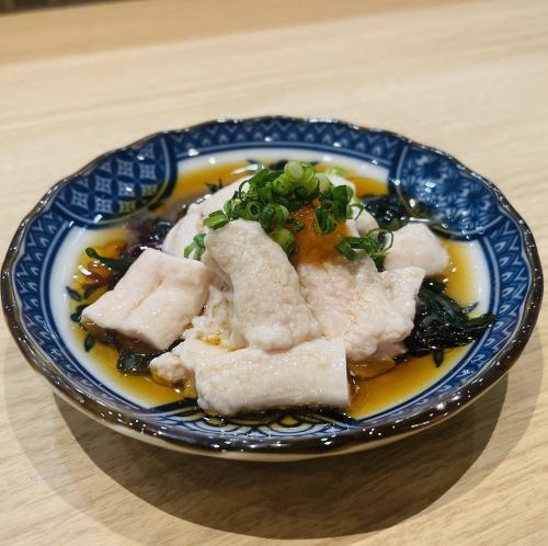 馬の白子ポン酢