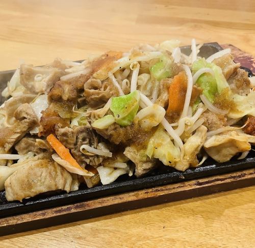 鉄板 馬ホルモン焼
