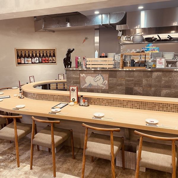 店内カウンター席