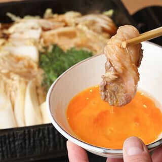 名物の「桜なべ」は必食