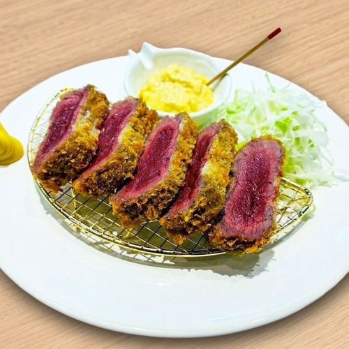 名物！馬ヒレ肉のレアカツ