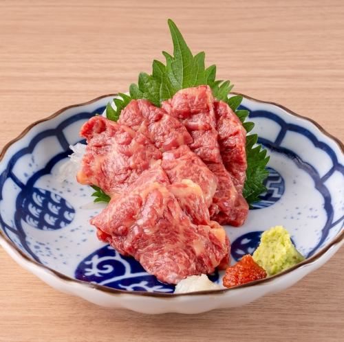 霜降り馬刺しトロ