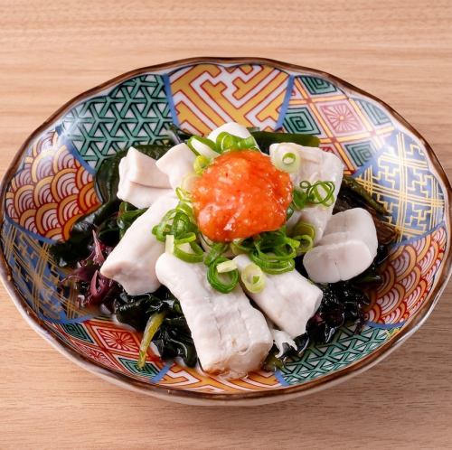 馬の白子ポン酢