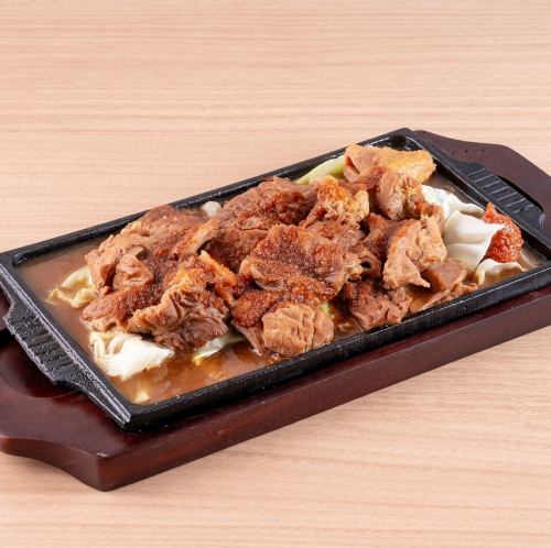鉄板 馬ホルモン焼