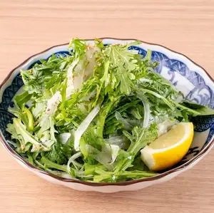 春菊の塩サラダ