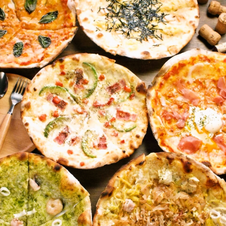 ◆Takeout only◆30 types of homemade oven-baked handmade pizzas to choose from