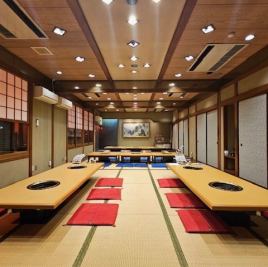 二階宴会場　最大50名様　忘年会・歓送迎会のご予約承ります