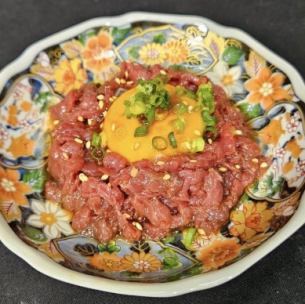 桜ユッケ