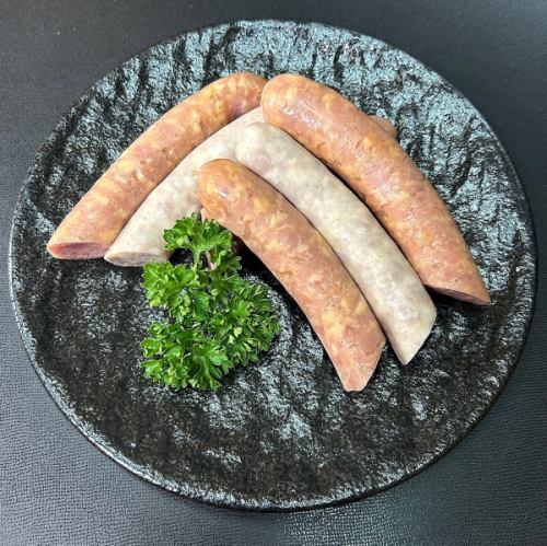 ソーセージ盛り合わせ