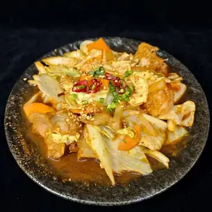 ホルモンミックス野菜炒め