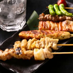 Assorted Yakitori (5 pieces)