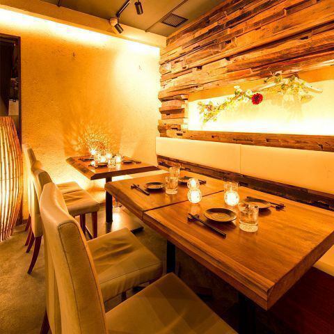 [All-you-can-eat yakitori and meat sushi at a popular private-room izakaya in Shibuya] We have private rooms of various sizes♪ We have private rooms that can accommodate 2 to 8 people, and private rooms that can accommodate up to 70 people. .Please feel free to make a reservation for a private room.