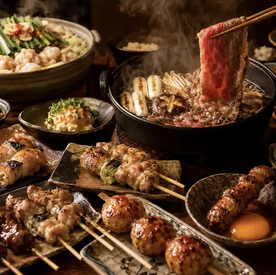お得な飲み放題付コース多数◎旬素材を活かした創作和食を心ゆくまでお楽しみください。