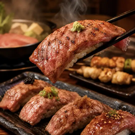 【3時間◆しゃぶすき食べ放題♪】炭火焼鳥/肉寿司盛合わせ含む食べ飲み放題『桂-katsuraコース』