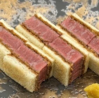 米沢牛ヒレカツサンド