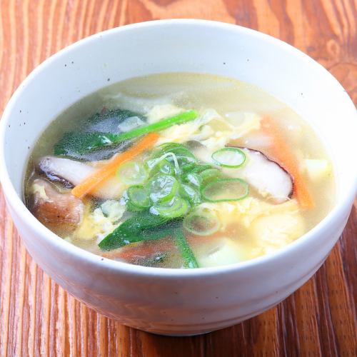 野菜とキノコのクッパ