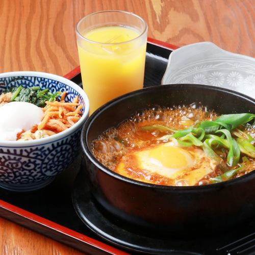 【韓国ランチ】ビビンバ&スンドゥブランチ
