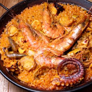 seafood paella