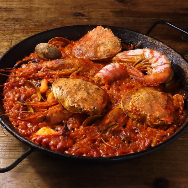 期間限定！香箱パエリア！