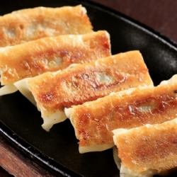 鐵板棒餃子　5個/揚げ棒餃子　5個