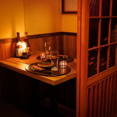 広々とした個室が人気☆飲み放題付きコース3000円～