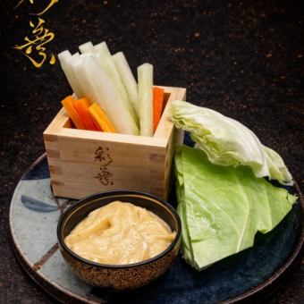 味噌蛋黃醬沙拉棒