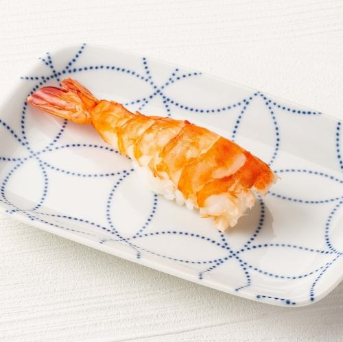 海老/紅トロ/芽ねぎ/紋甲イカ/平目/オニオンサーモン/えんがわ 各