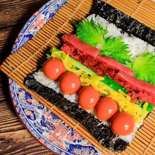 極・黄金卵手巻き寿司