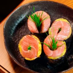 特上トロたく巻き