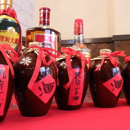 お酒を多彩に取り揃え！