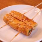 干し豆腐の野菜巻き