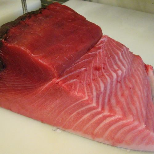 Tuna large fatty sashimi