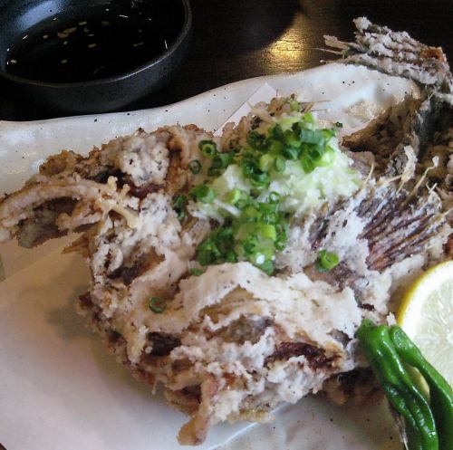 Deep-fried stonefish