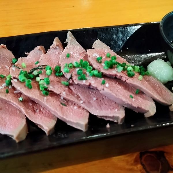 Liver sashimi of Koedo Kurobuta pork