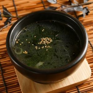 Seaweed soup
