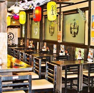 レイアウト変更が自由なテーブル席は最大20名様までご利用可能◎横丁スタイルの当店で焼き鳥宴会はいかがでしょうか!皆様のご来店を心よりお待ちしております☆