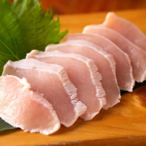 新鮮!霧島鶏のとり刺し