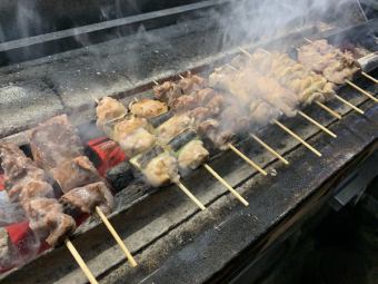 もも/ねぎま/ねぎまBP/ぼんじり/砂肝/ぷりぷり鶏はつ/かわ/やげん/せせり