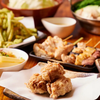 【120分飲み放題付き★】≪全6品≫霧島鶏の焼き鳥コース5000円(税込)