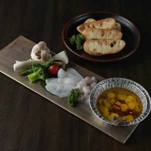 水ダコのアヒージョ