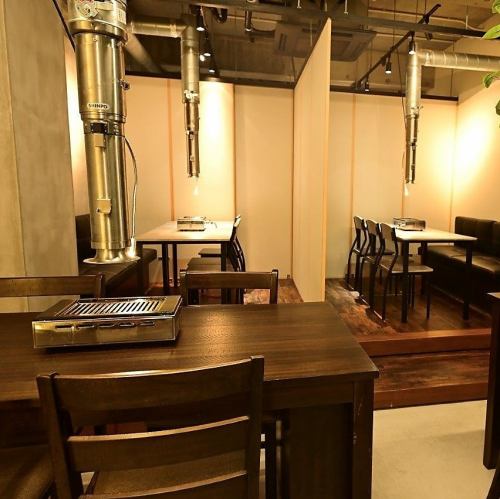 半個室で宴会を楽しもう◎