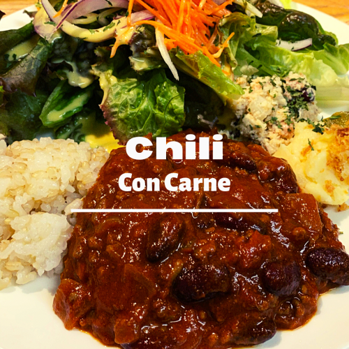 chili con carne rice