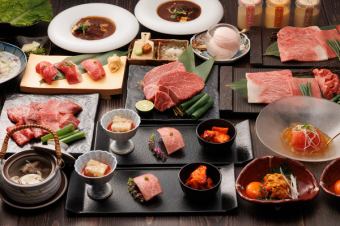 [Itsukushima Course] The ultimate in luxury! Ultimate sea urchin, Wagyu beef fillet, etc. [11 dishes in total] 11,000 yen (tax included)