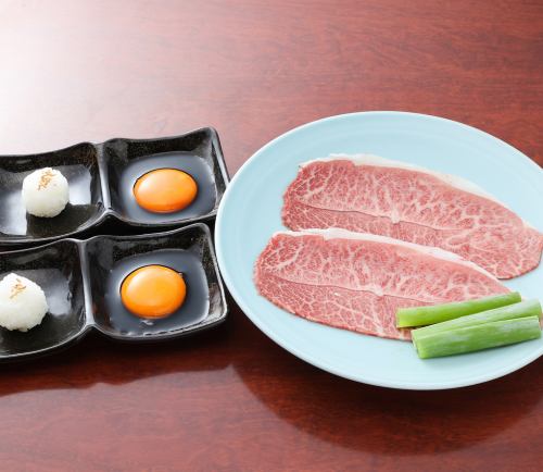 Grilled sukiyaki meat (one piece)