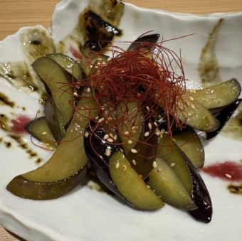 ナスの醤油炒め