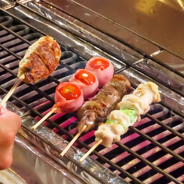 新鮮鶏を使用した15種以上の串焼！秘伝のタレと塩で旨みを引き出す逸品