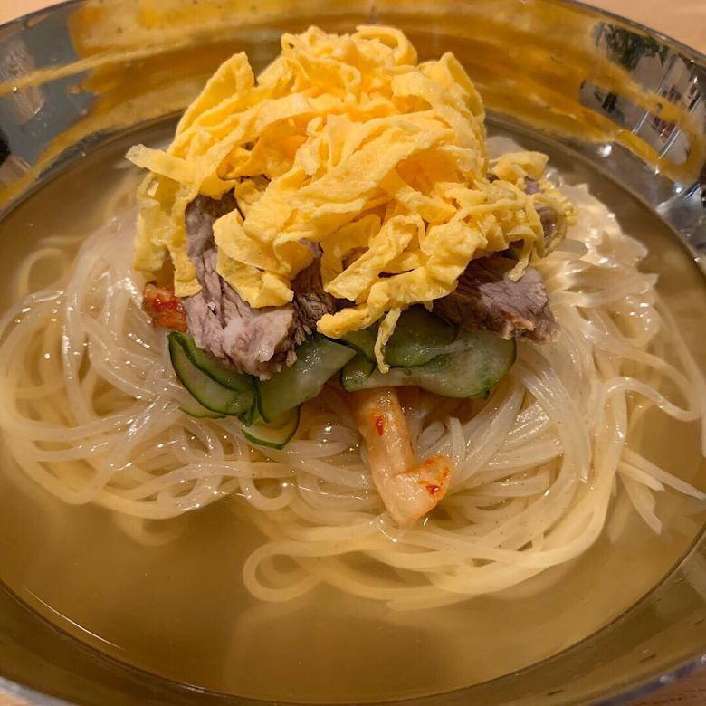 Korean cool noodles